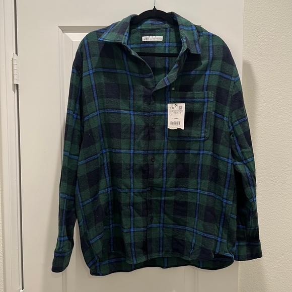 Other - Zara Mens Plaid Flannel
